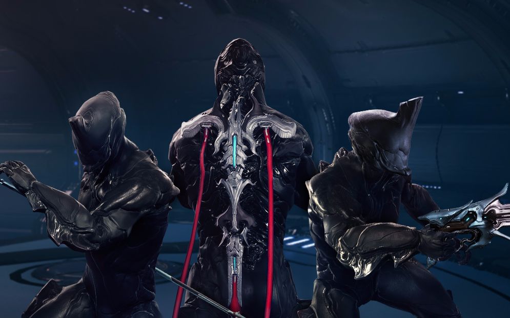 warframe(星际战甲):u21.1关刀组合包  一刀下去你们可能会死