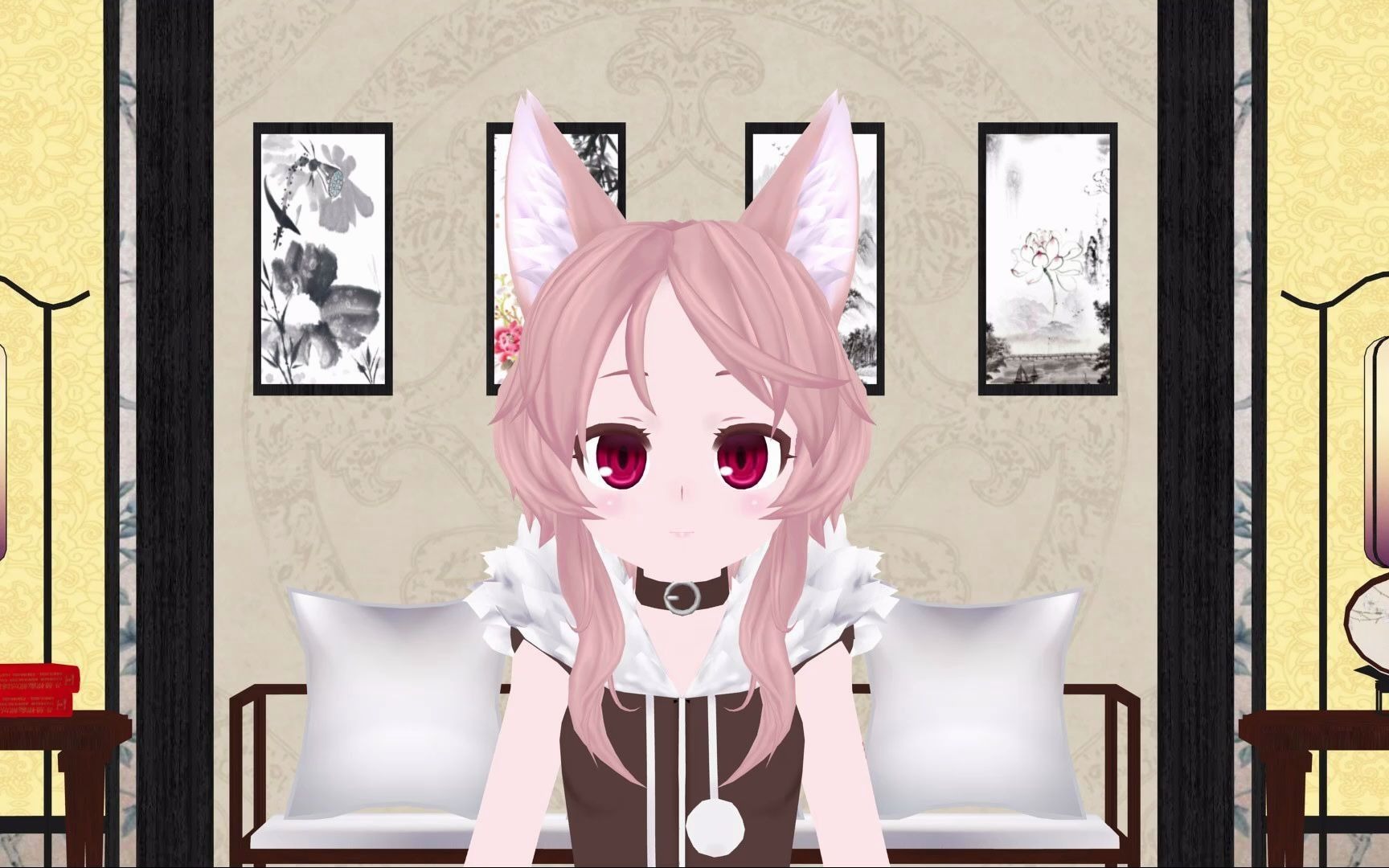 [mmd] [blender] miko ooka 櫻歌ミコ 一起学猫叫