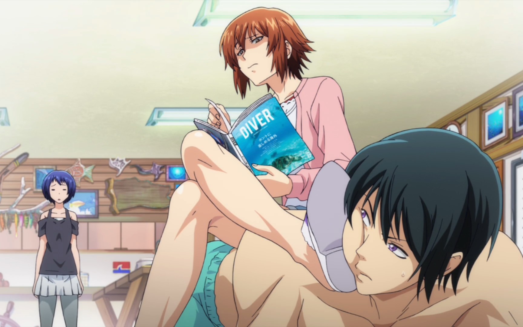 爱菜看到千纱伊织主仆关系绷不住了