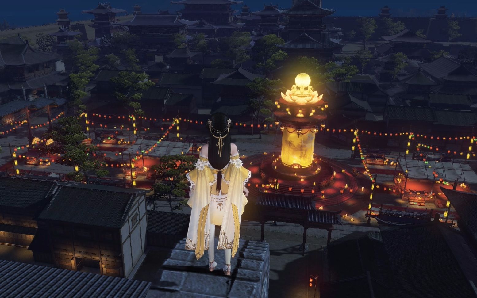 天涯明月刀开封游玩夜景