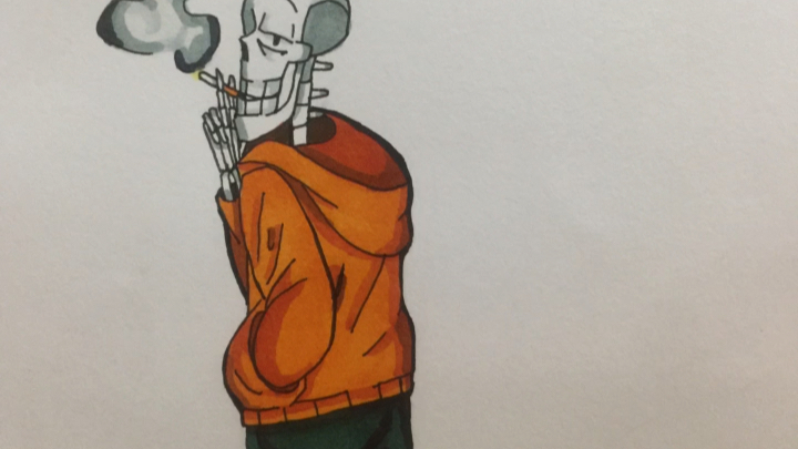 【手绘】underswap papyrus