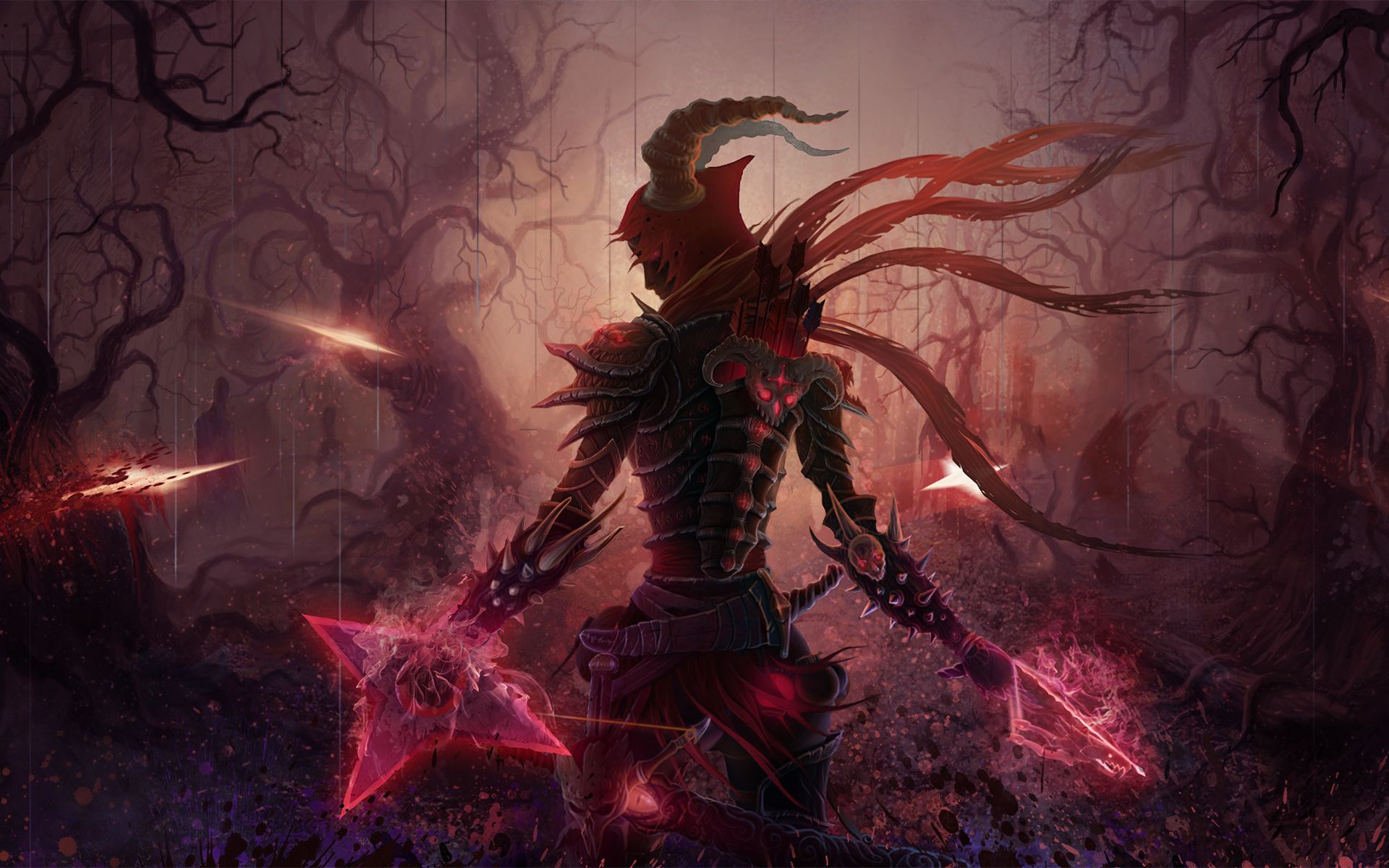 2.5]魔兽世界恶魔猎手ruskiplayer 2v2竞技场直播 11.14 ft. minpojke