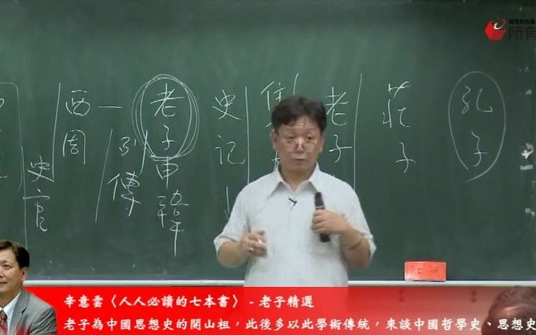 [图]人人必读的七本书：辛意云谈老子