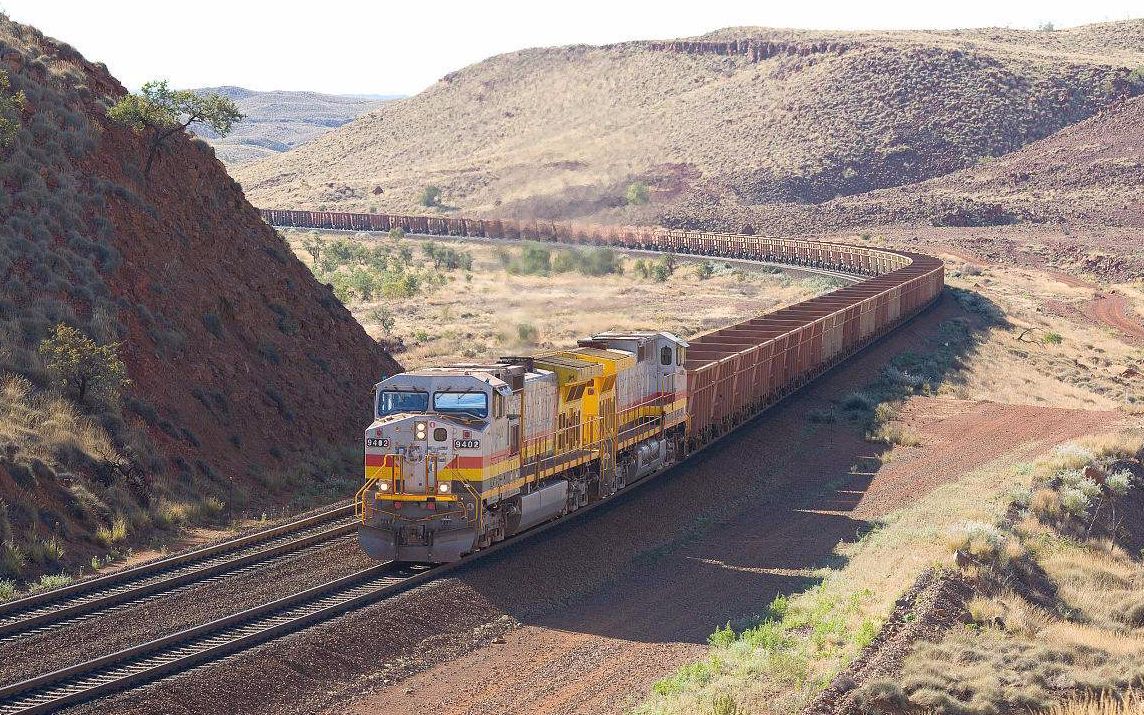 世界上最长的火车长度7公里近700节车厢就是速度有点慢