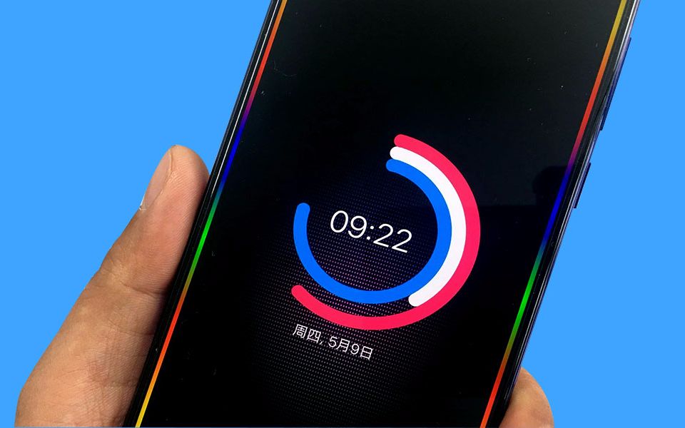 手机炫酷息屏时钟,锁屏状态也能看时间,太方便了!