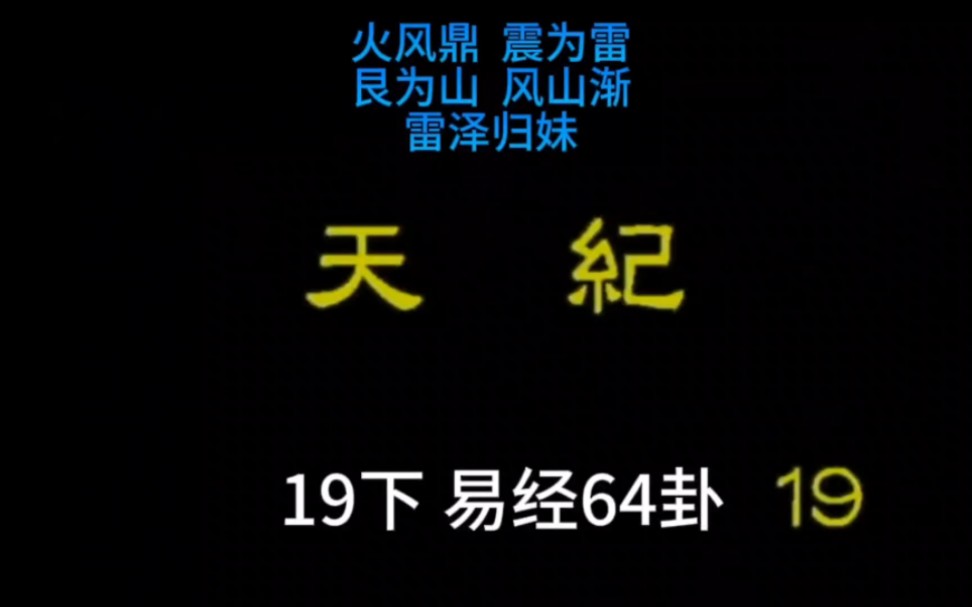 《天纪》倪海厦【精准字幕版 逐字手动校正+逐句配图】19下:易经64卦哔哩哔哩bilibili