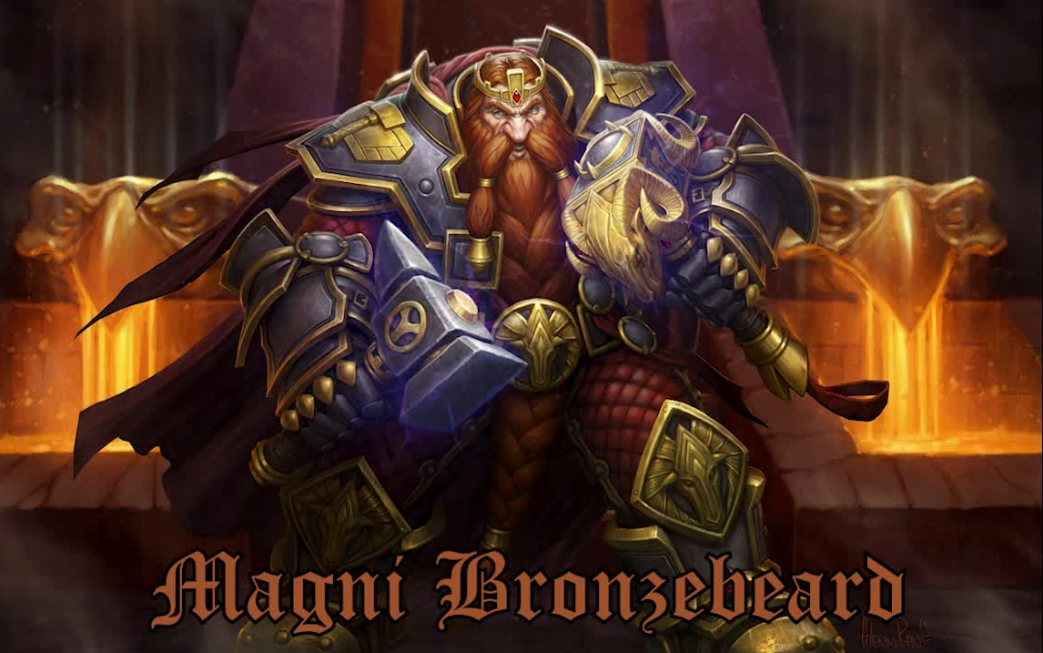 炉石传说:英雄音乐麦格尼ⷮŠ铜须/Hearthstone:Hero MusicMagni Bronzebeard哔哩哔哩bilibili