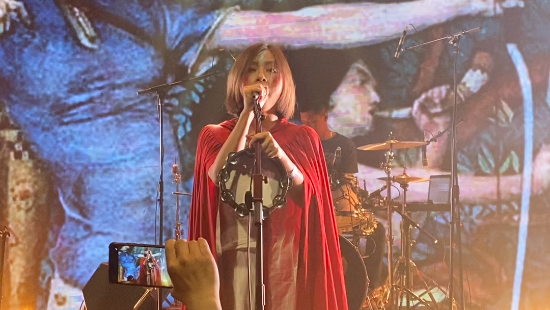 中国金属民谣队bloodywoods血森林精灵女主唱安娜惊艳表演