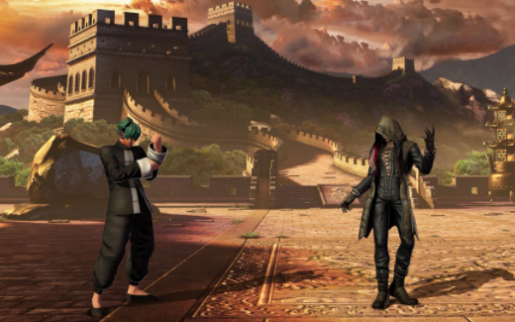 【kof】拳皇14 界面mod reshade滤镜 练功服瞬影vs去黑影现真容mod