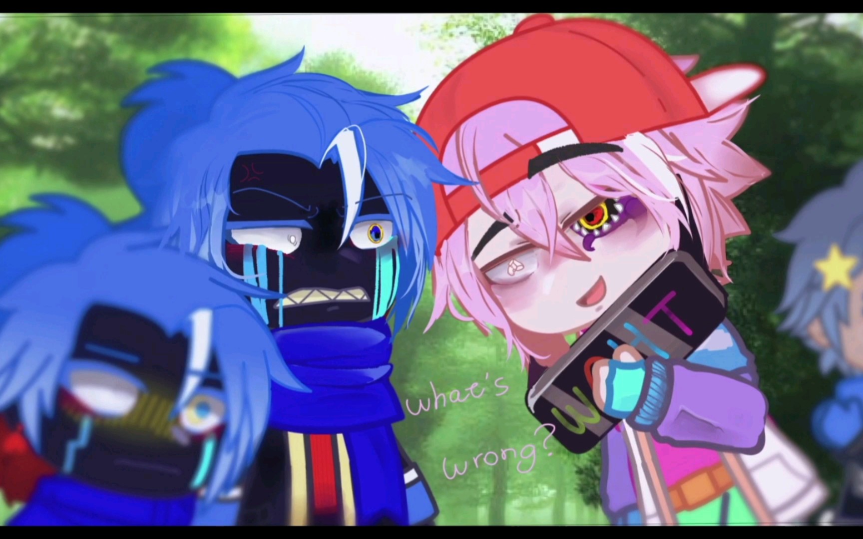 "sit if you are the real one"/errorfresh /gacha club /sans au