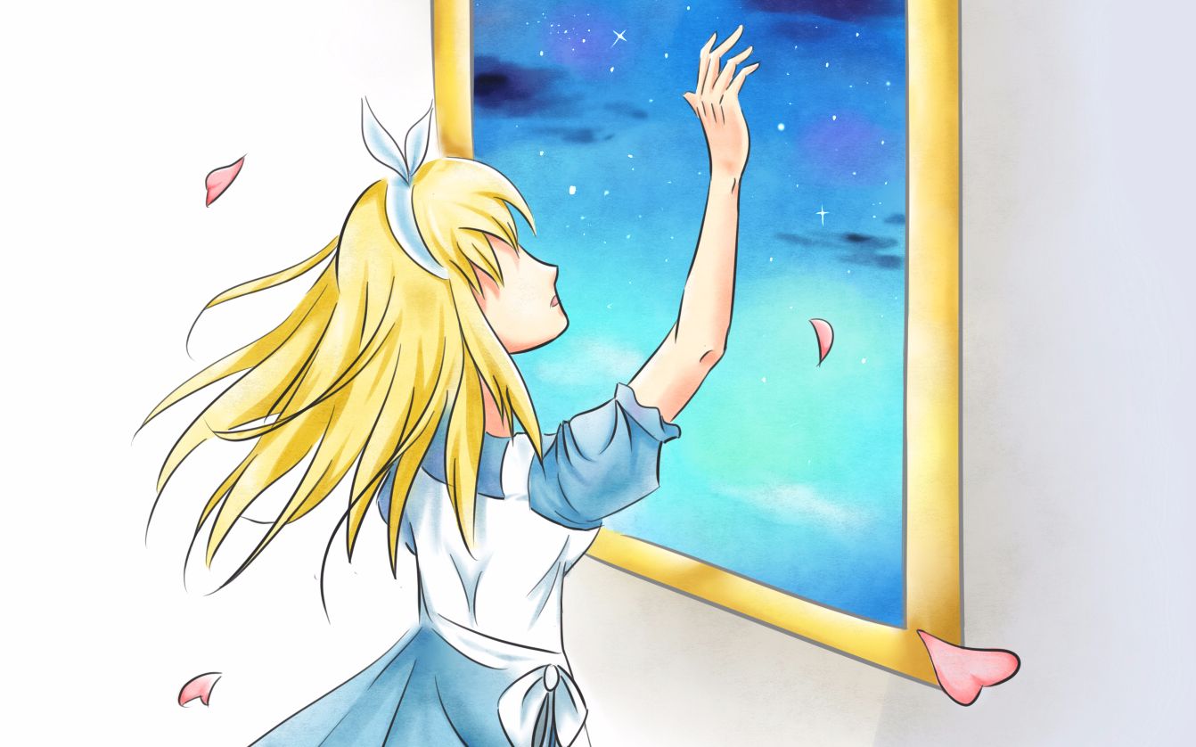 【小祈】alice good night-音游deemo结局曲(原创pv付)_哔哩哔哩 (゜