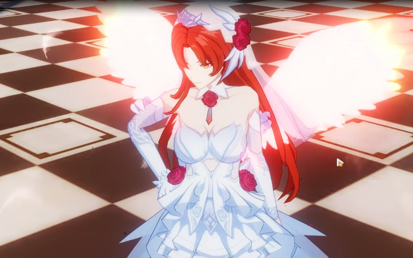 姬子婚纱 皮肤awsl