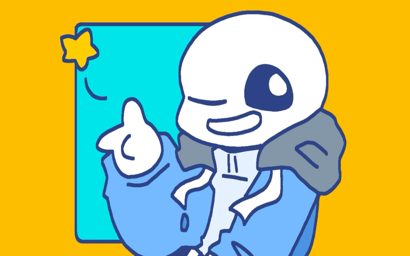 [图]【Undertale/sans/自残行为预警】Wannabe meme