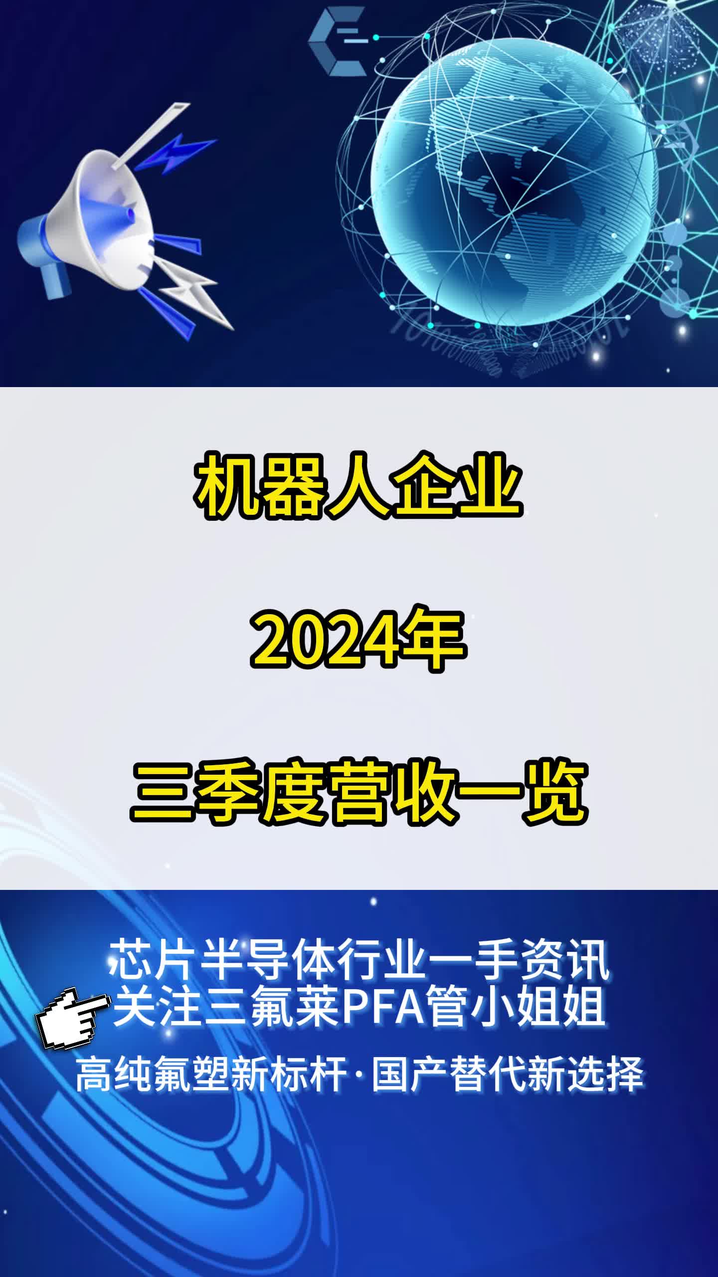 机器人企业2024年三季度营收一览哔哩哔哩bilibili