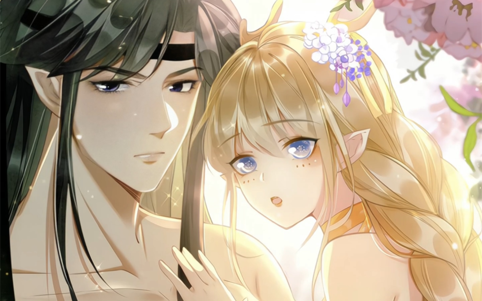 穿越到兽世,开局被蛇夫老公帅到了