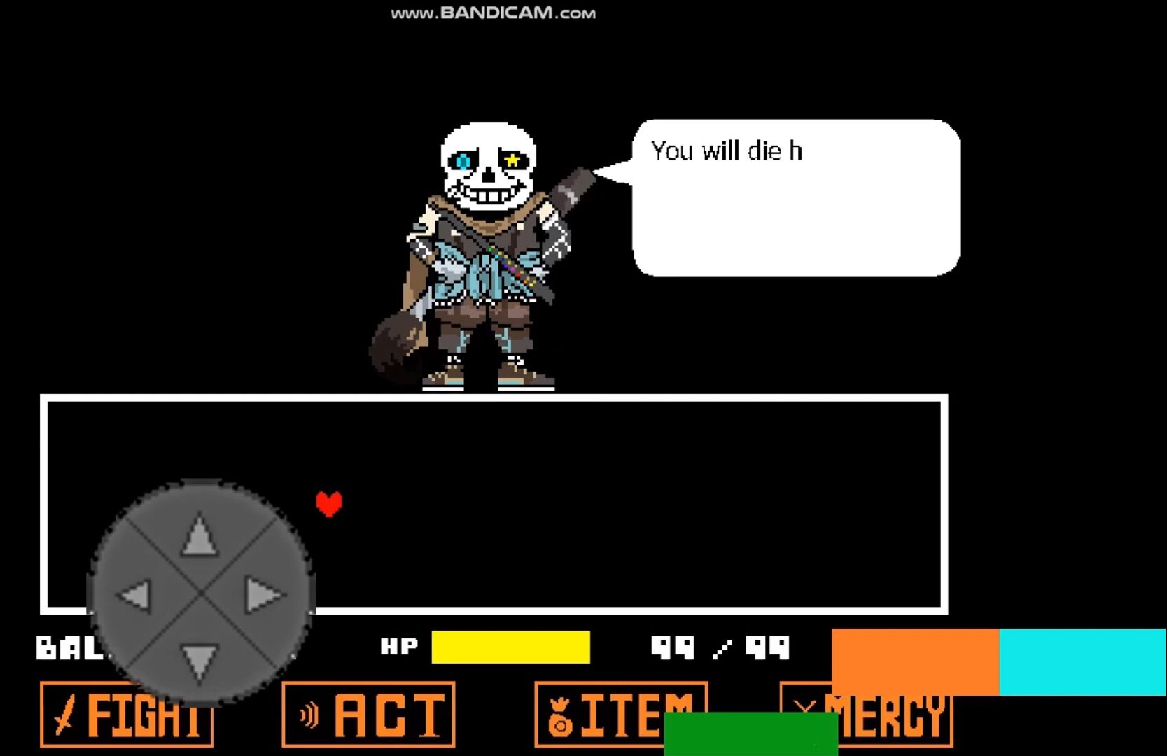 ink sans fight 手机版一阶段 前10回合添加音效