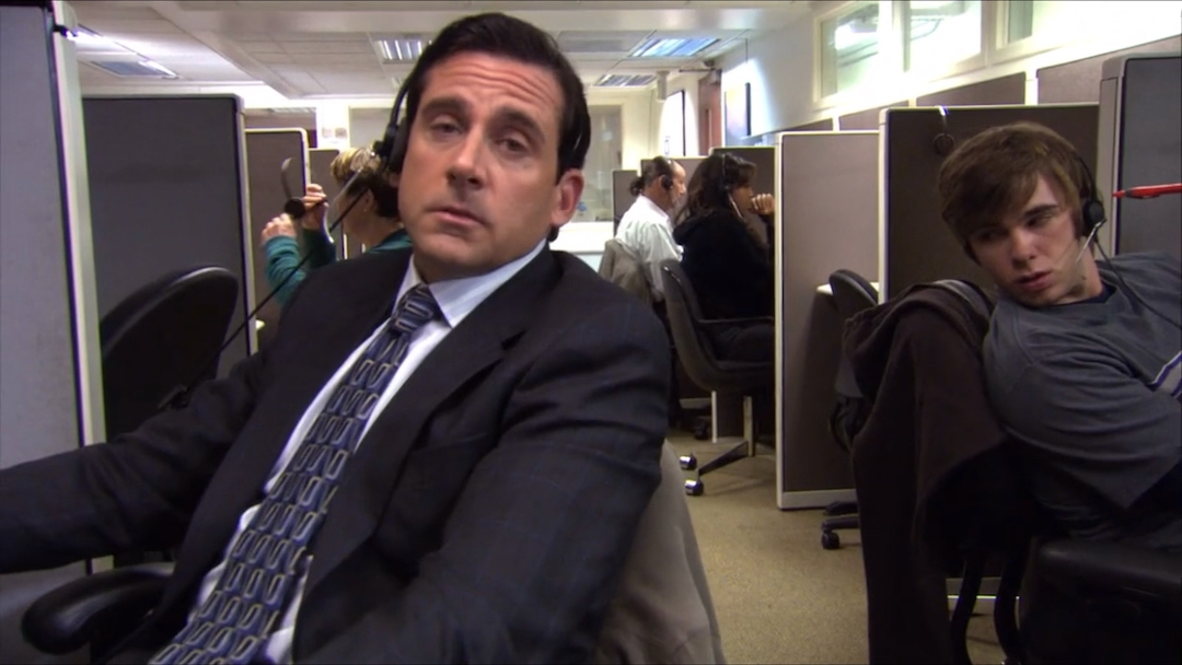 【办公室】(the office)s4e04 p2 michael的秘密