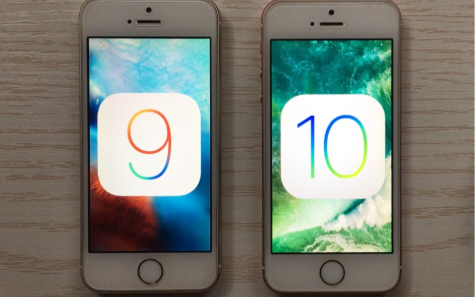 最后一代滑动来解锁的iOS9和大改前的iOS10,看看有多少区别哔哩哔哩bilibili