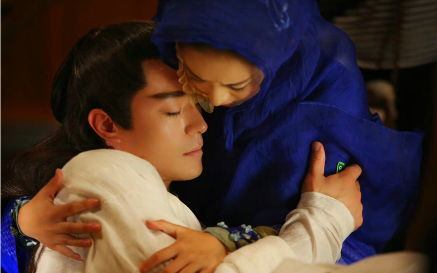 【白子画×花千骨】【霍建华×赵丽颖】师父拥抱小骨cut