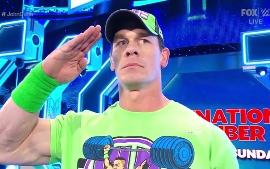 名场面约翰塞纳johncena回归smackdown与邪神fiend约战摔角狂热