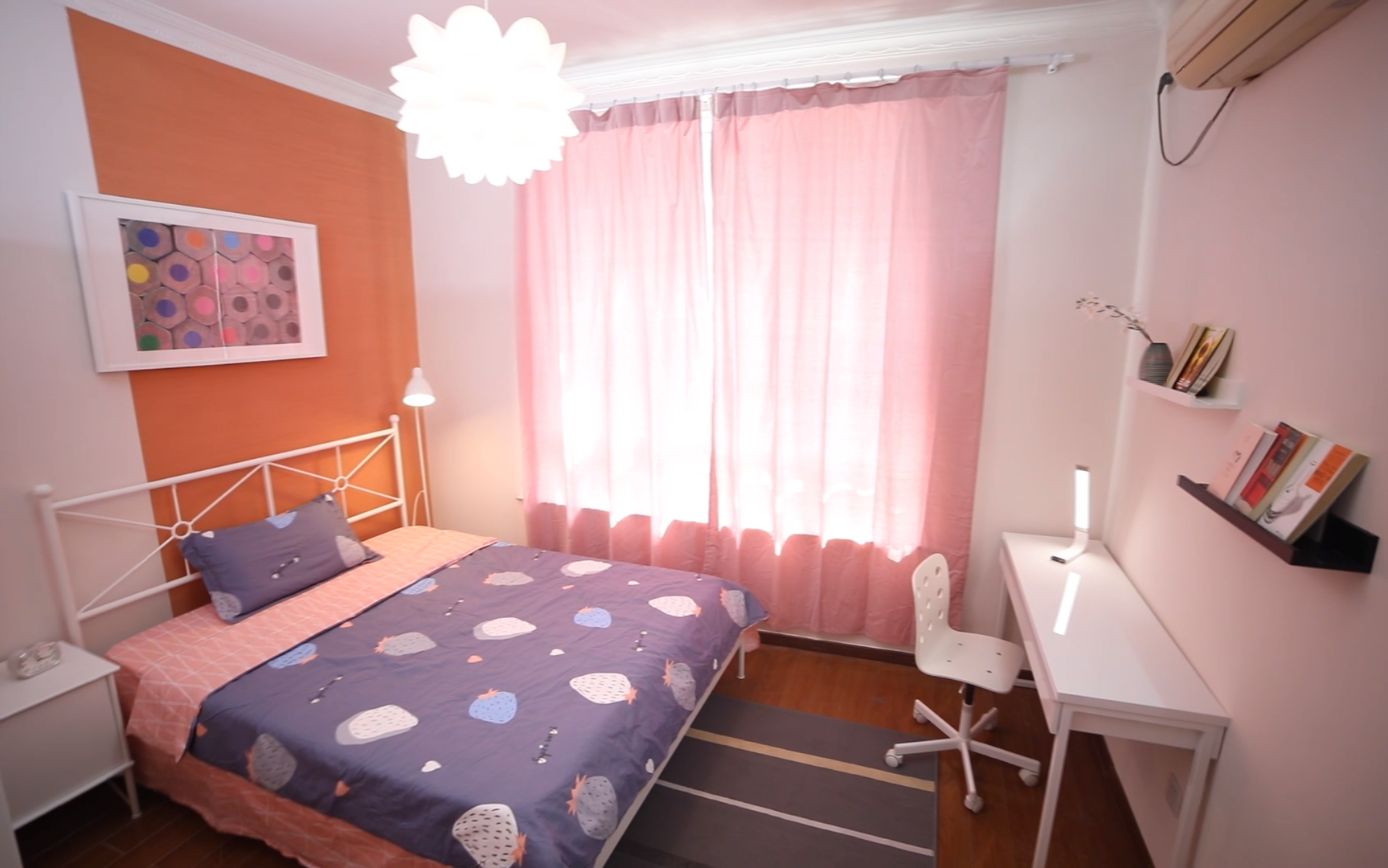 用硅藻泥即刷即住 | 90后女青年10㎡闺房大改造