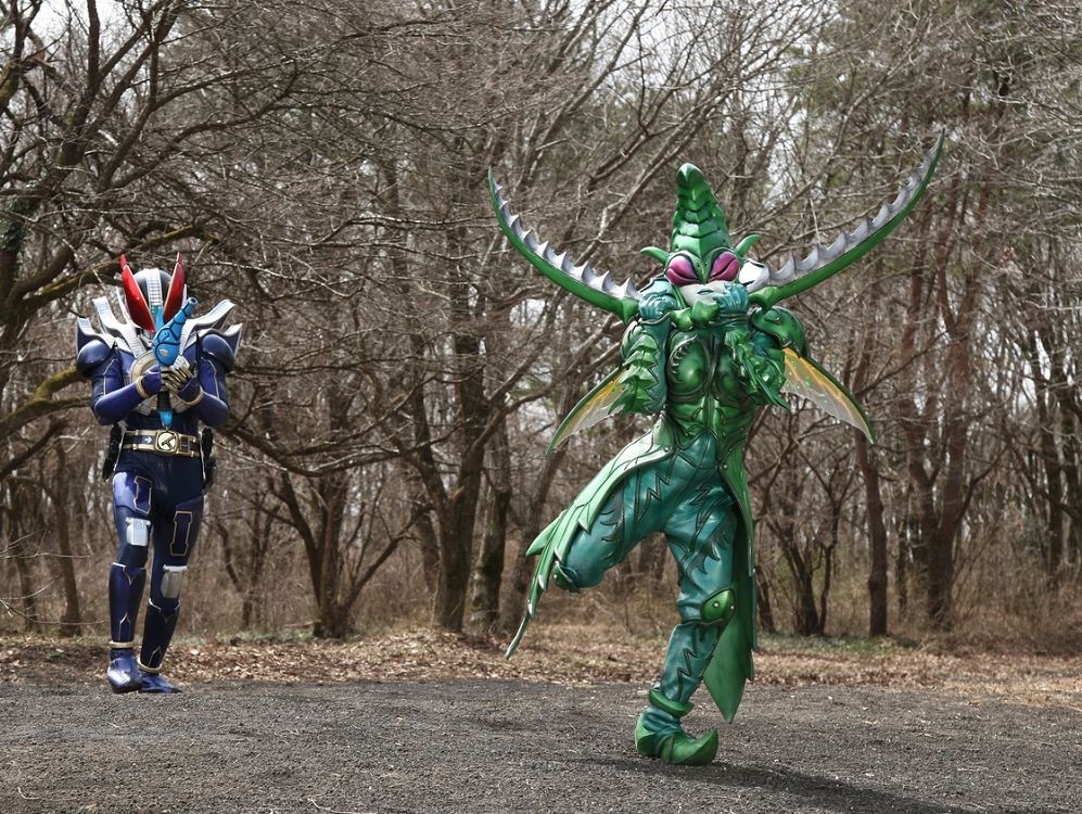 【假面骑士剧照集锦】螳螂异魔神