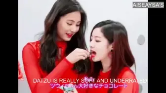 Download Video: 【DATZU】子瑜对她的毒豆腐欧尼总是这么宠溺！