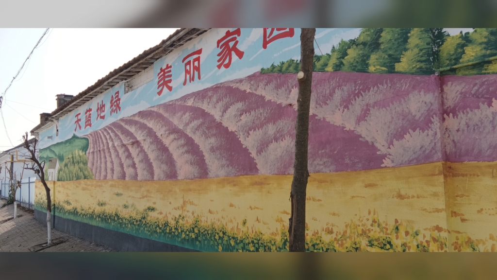 北京墙体彩绘案例分享 北京配电箱彩绘 北京振兴乡村文化墙彩绘