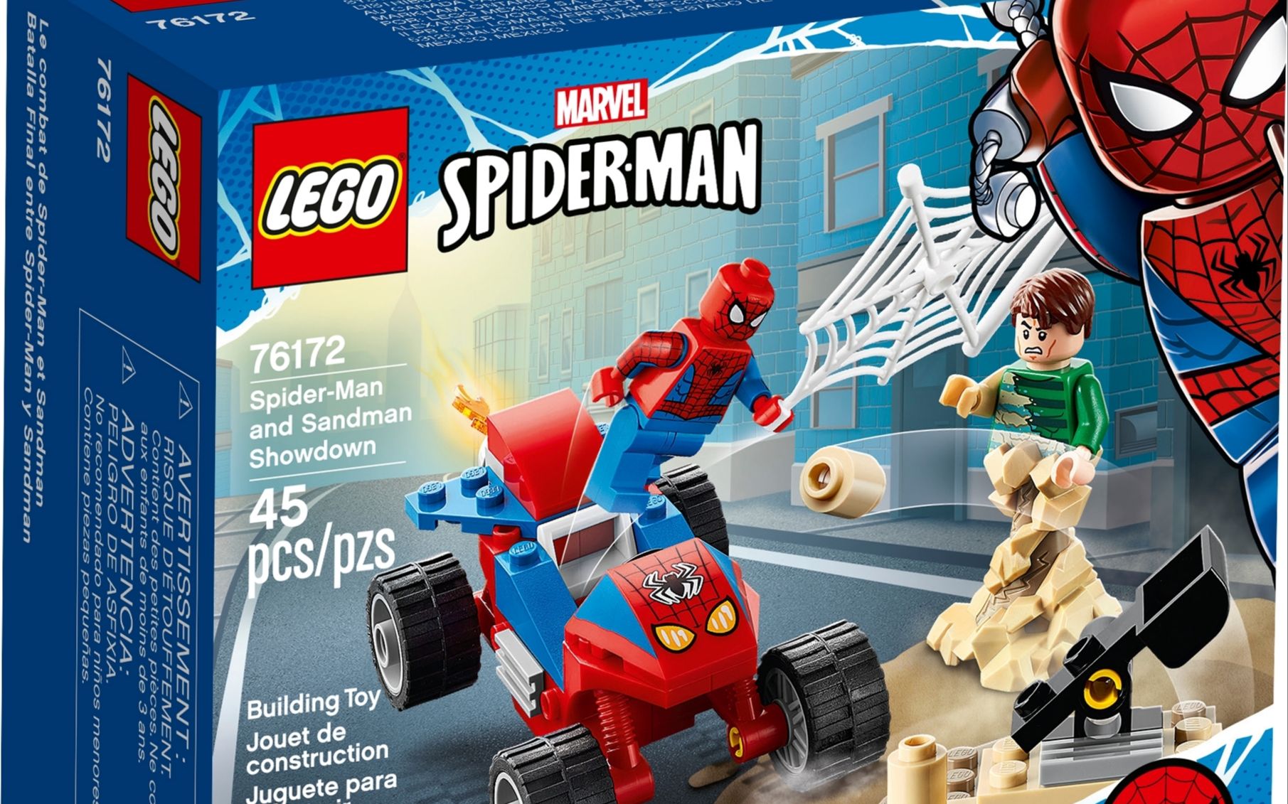 【乐高评测】2021新品76172 蜘蛛侠和沙魔的决战_哔哩哔哩 (゜-゜)つ