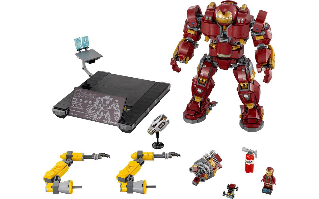 乐高lego76105超级英雄钢铁侠反浩克装甲2018速拼评测