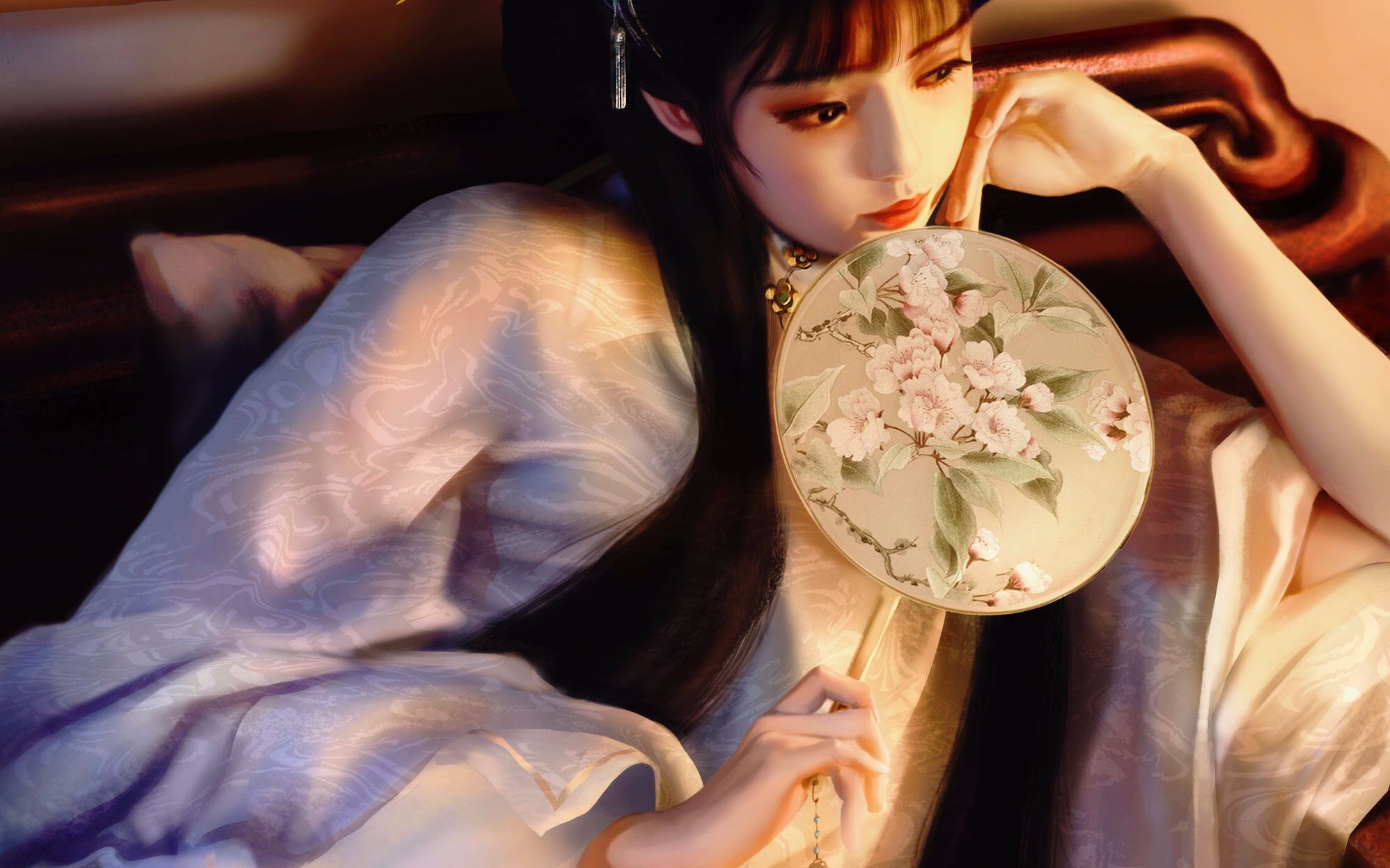 板绘古风小姐姐2厚涂