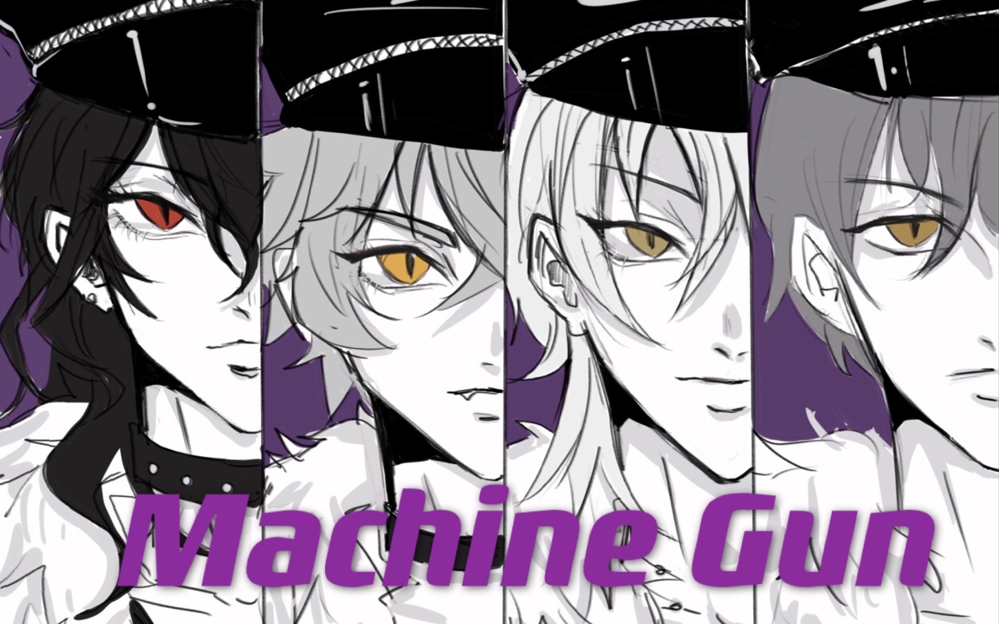 【偶像梦幻祭meme/undead】Machine Gun哔哩哔哩bilibili