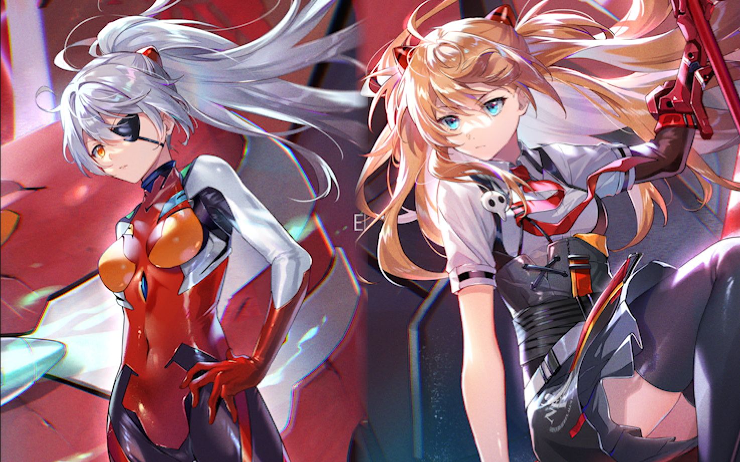 eva崩坏女武神明日香出击