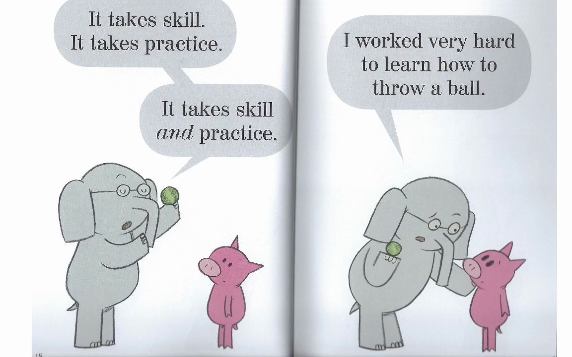 [图]Watch Me Throw the Ball! by Mo Willems _ an Elephant