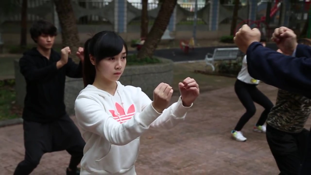 【台湾】八极拳之林仲曦:2014年-01:顶心肘