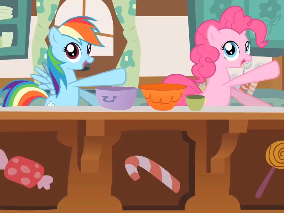 [图]MLP同人 - Smile HD 但是萍淇和云宝做Cupcakes~