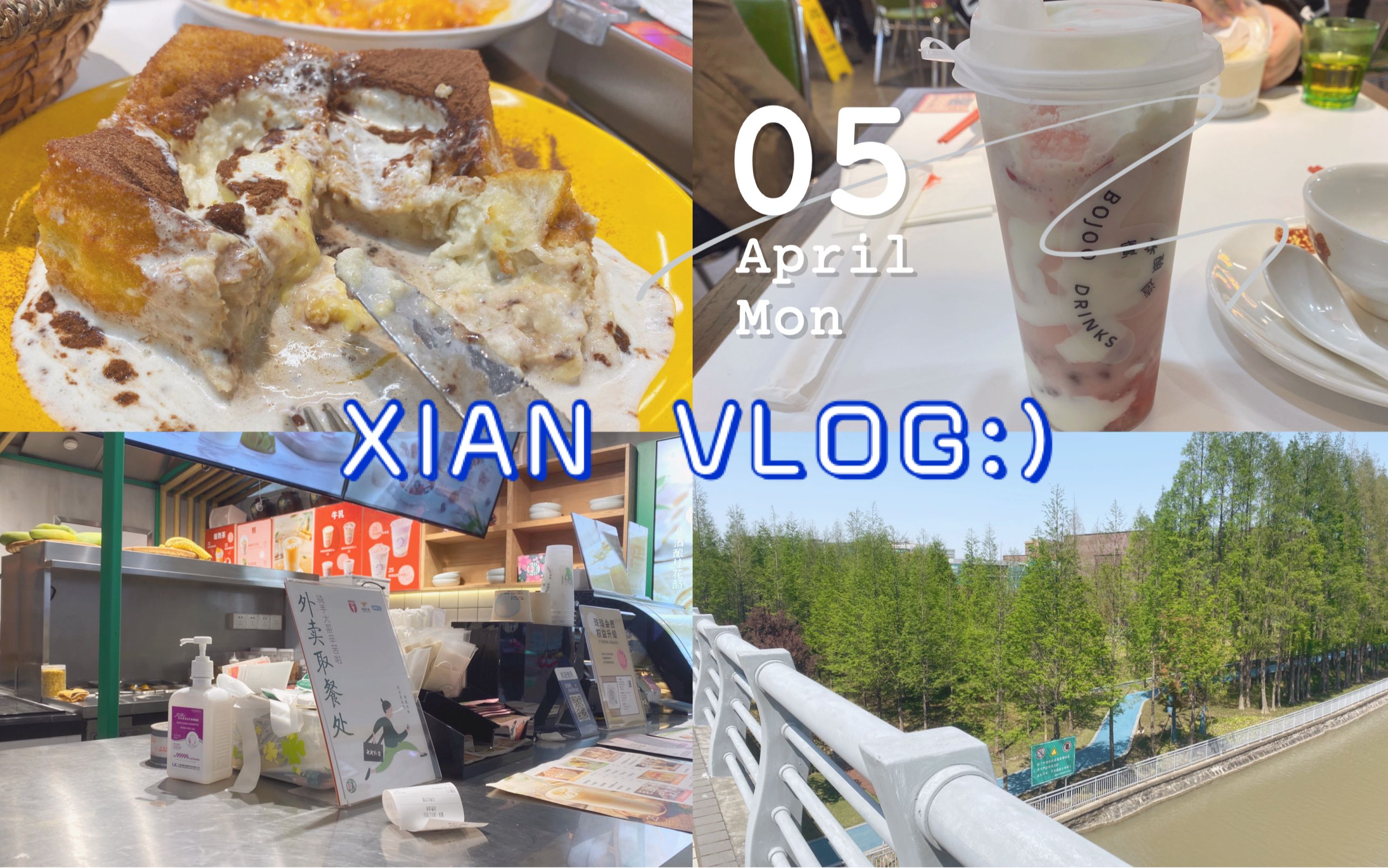 Vlog.生活中的一切美好|关于春天|机智的读研生活|踏青|美食|甜品奶茶|读书|书店|图书馆|做实验|陈记深井烧鹅哔哩哔哩bilibili