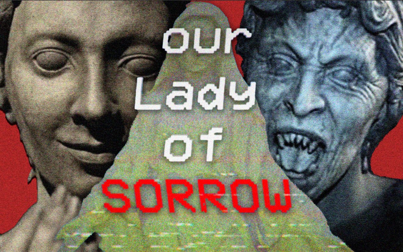 废弃教堂遗留的诡异录像 | 独立恐怖游戏《our lady of sorrow》