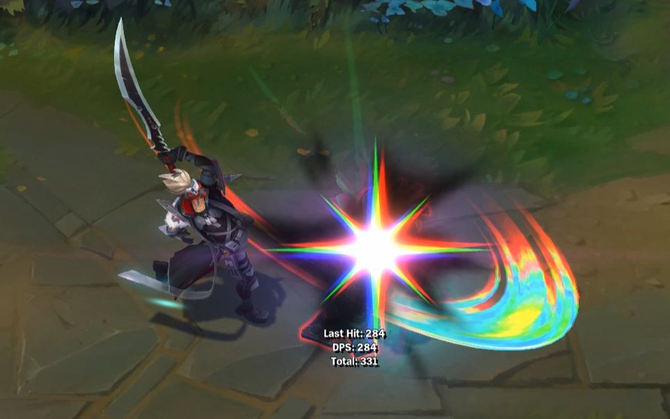 活动作品灵能特工剑圣攻速极快时是什么样子