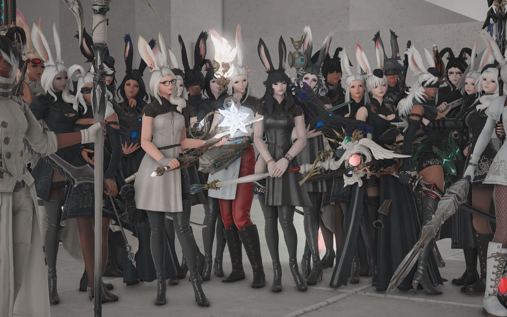 ff14猫区兔娘24尼尔希望炮台:塔团建