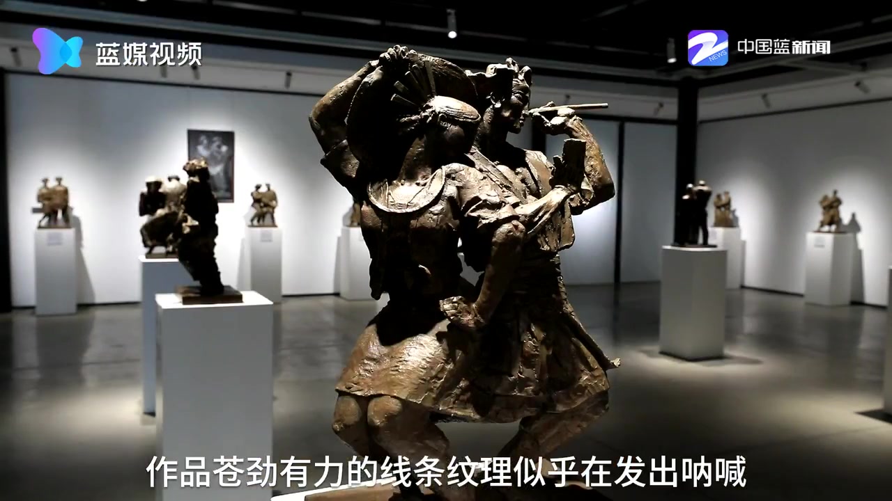 [图]中华民族大团结群雕展在西溪湿地洪园莲美术馆展出