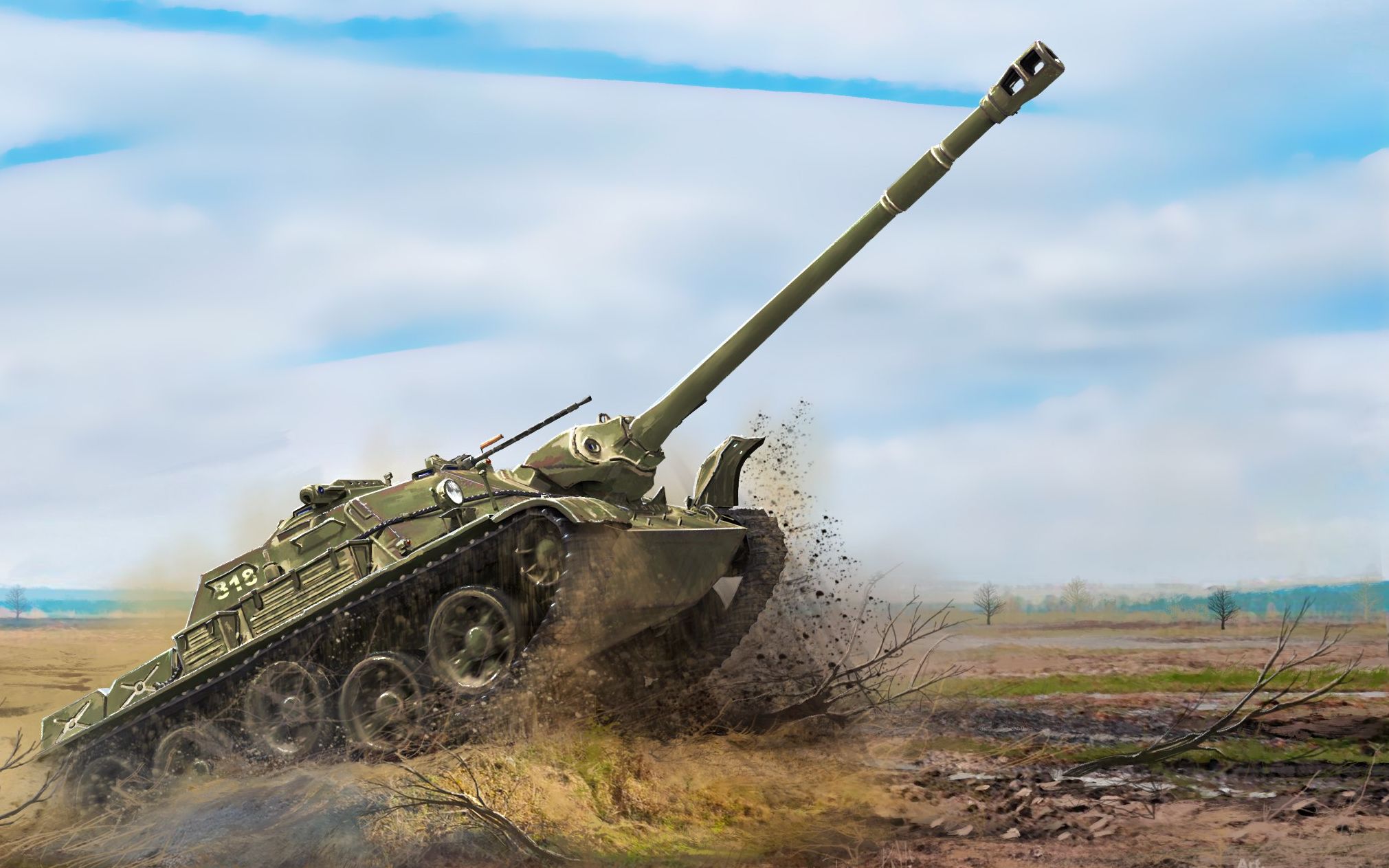 苏联国土防空君 坦克世界闪击战第三十二期 今天我开su12244(和62式"