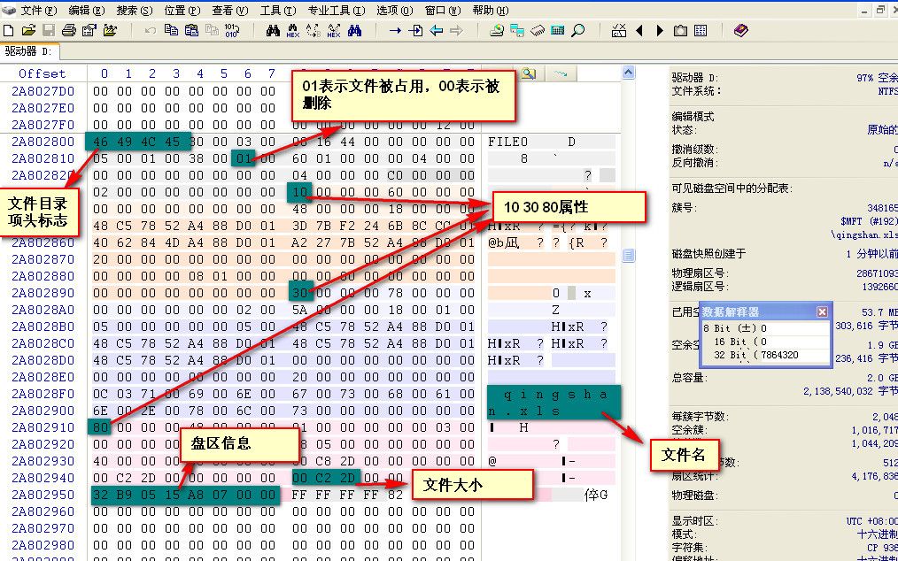 【WinHex数据分析及恢复】底层数据恢复教程,误删分区恢复,以及MBR,DBR,和,EBR之间的关系哔哩哔哩bilibili