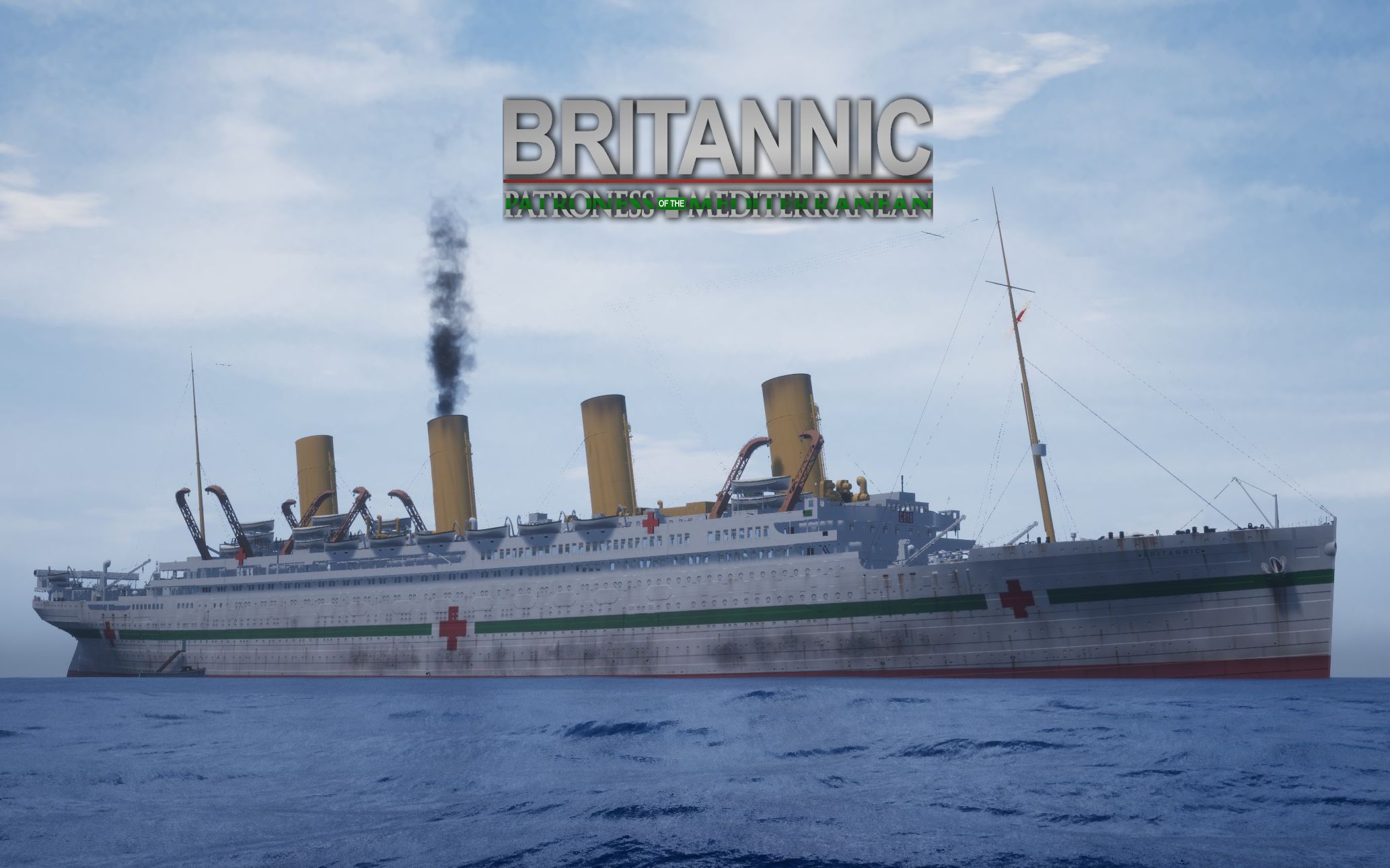 [图]HMHS Britannic 不列颠尼克号多方位视角预览