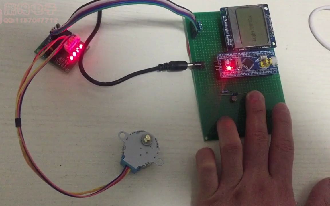 基于stm32的自动窗帘控制系统设计 代做stm32/arduino/msp430/51