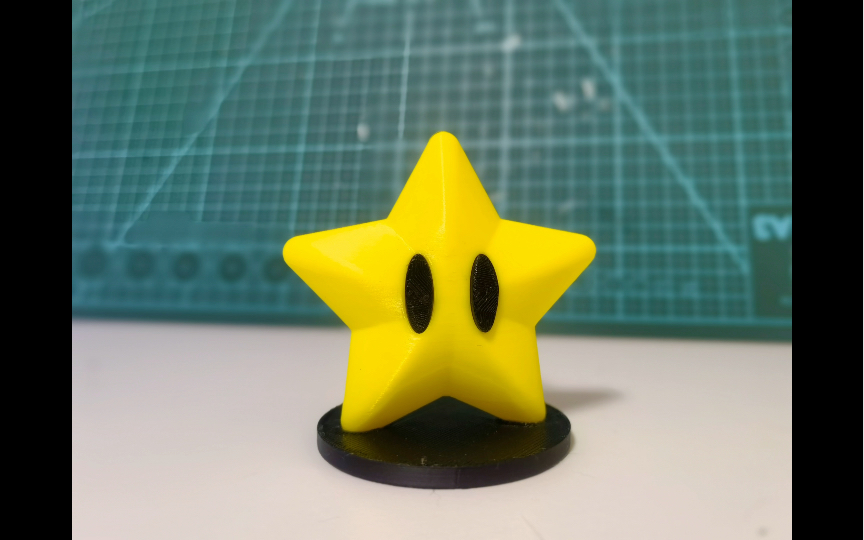 3d打印马里奥-星星