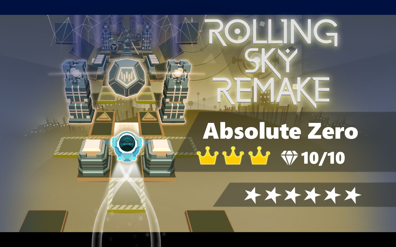 [图]【Rolling Sky Remake 0.6b】绝对零度  "-273.15℃"