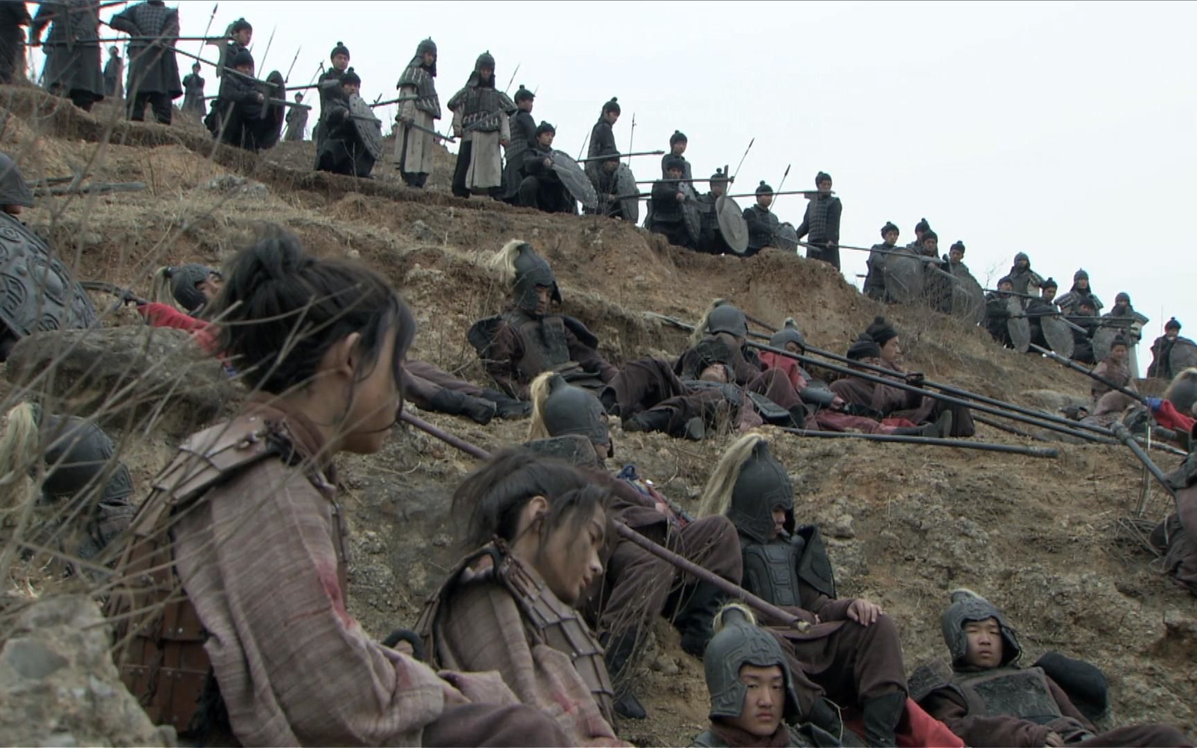 大秦帝国:长平之战,白起封神之战,赵军40万大军被困,弹尽粮绝_哔哩