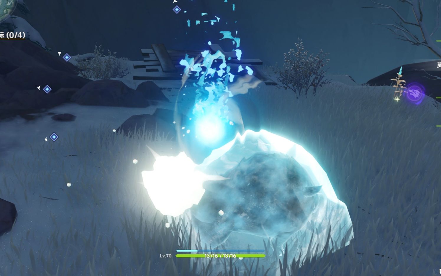 活动  【原神】雪山冰冻猪还能这样用?