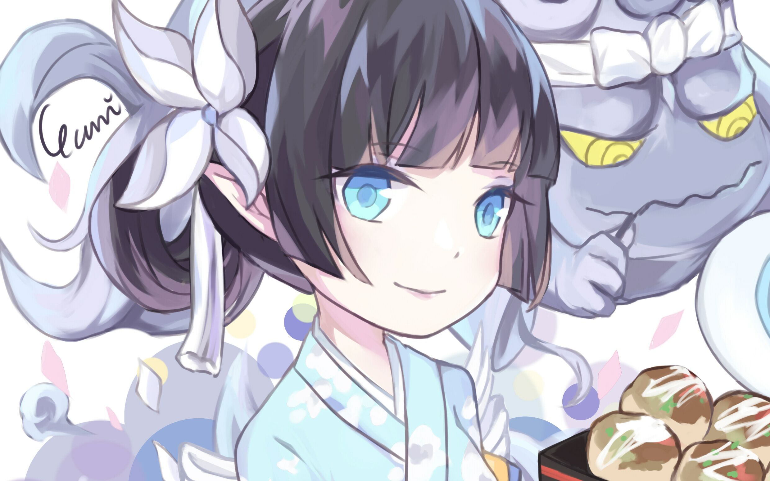 板绘摸摸烟烟罗小姐姐新衣服